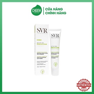 Kem làm giảm mụn và giúp loại bỏ dầu SVR SEBIACLEAR Active 40ml