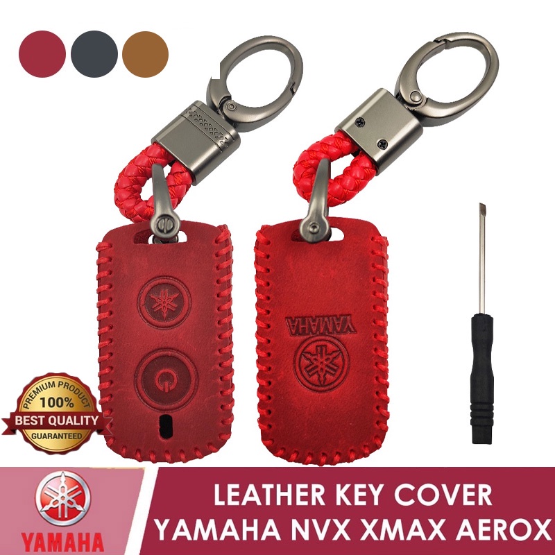 Mới Bao Da Đựng Chìa Khóa Điều Khiển Từ Xa Cho Yamaha Y16 NVX XMAX AEROX Yamaha Motor Y16ZR NVX155 AEROX155 XMAX300 AEROX