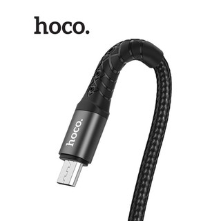 Cáp sạc 3A Hoco DU19 Micro dây dù bện cao cấp dài 1M cho Android ( Đen )