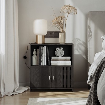 RAMUS, Tủ đầu giường phong cách hiện đại STO_118, 80x35x72cm, kệ đầu giường Scandi Home