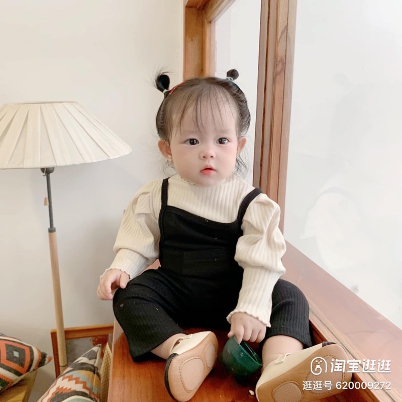 Yếm len tăm kèm áo cho bé 5-15kg
