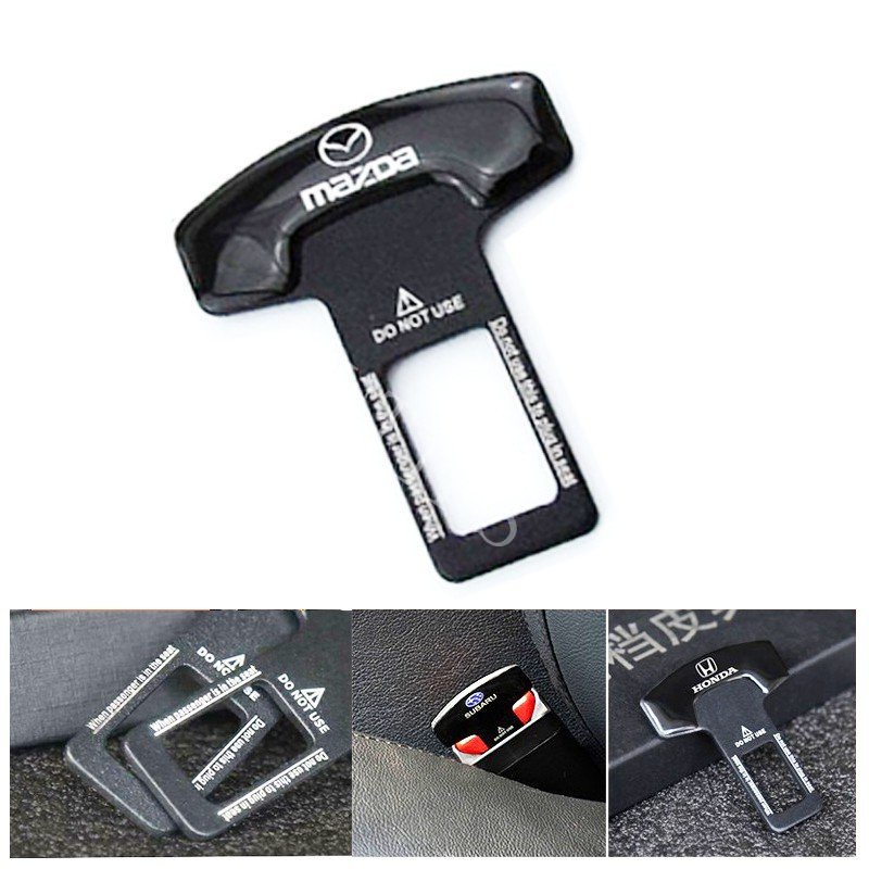 MAZDA 1 / 2 Chốt Khóa Dây An Toàn Bằng Kim Loại Cho Xe Hơi Mazda2 3 6 5 bl gh gp CX5 CX30 CX8 CX3