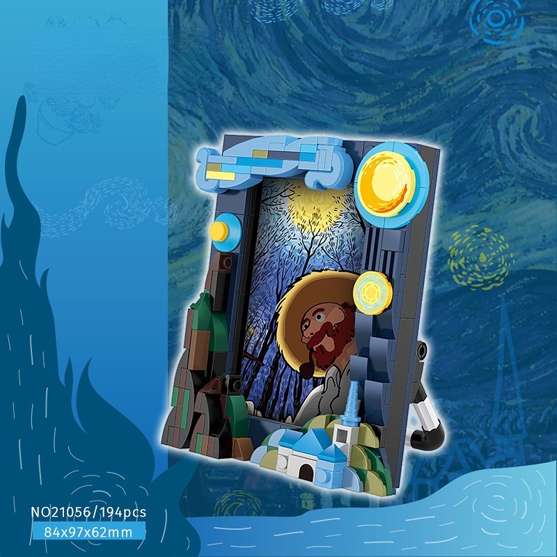 Bộ Đồ Chơi Lắp Ráp Trang Trí Phòng Ngủ