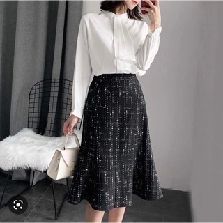 Chân váy dạ nhật