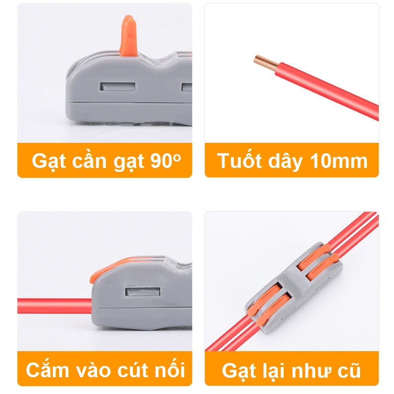 Cút Nối Dây Điện 1 Pha 3 Pha Tiện Lợi KV774