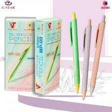 Viết chì bấm gstar ngòi 0.5mm mp09 - ruột chì bấm 2b g-star mpl-9 đen