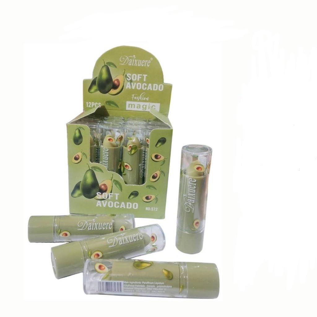 Son dưỡng hương bơ chuyển màu môi Daixuere Soft Avocado chính hãng nội địa