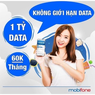 ED60 MOBIFONE- Sim 4G KO GIỚI HẠN LƯU LƯỢNG TRUY CẬP miễn phí tháng đầu