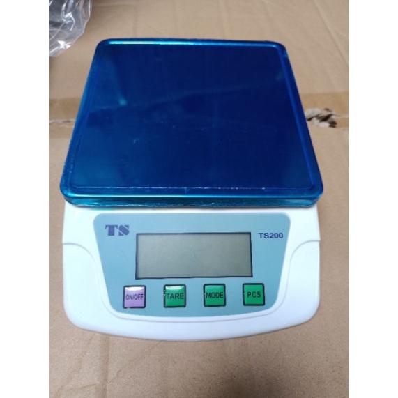 Cân tiểu ly TS200 loại 10kg-0.5g chính hãng cao cấp