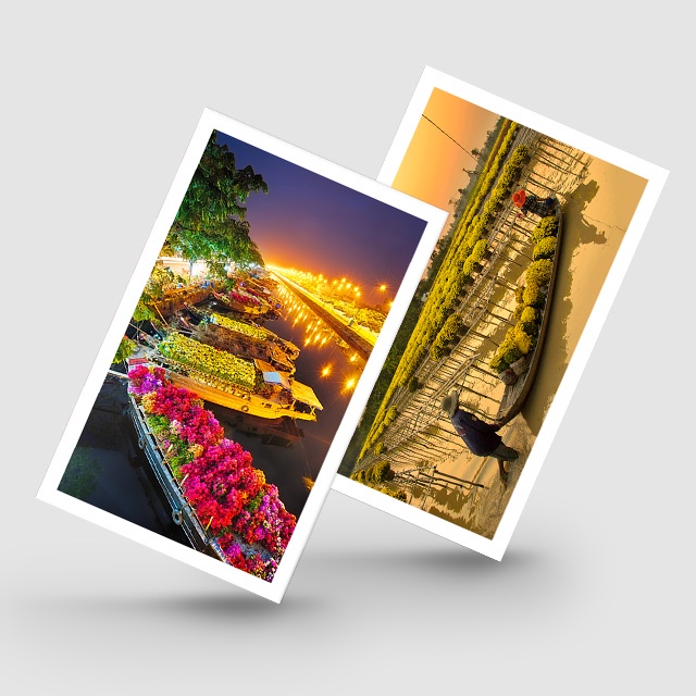 Thiệp tết, thiệp chúc mừng năm mới, postcard chủ đề tết Việt Nam, in giấy mỹ thuật kích thước 10x15, tặng kèm bao thư