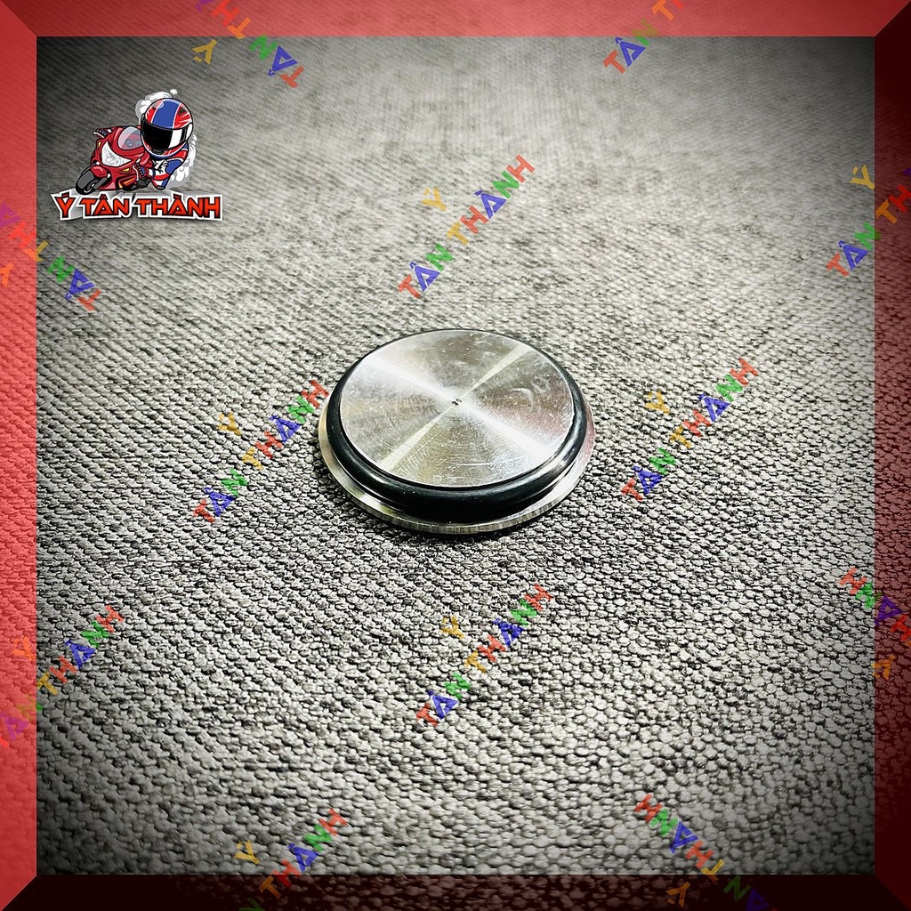 Nút đậy che sên INOX Trơn xe wave dream MS13