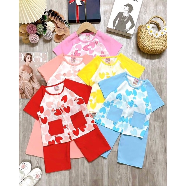 Bộ lụa bà ba bé gái 5-18kg