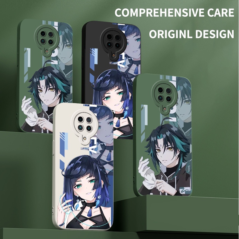 Ốp Điện Thoại TPU Chống Sốc Hình Đôi Mắt Thiên Thần Cho Xiaomi Redmi K30 Pro K30 Ultra K30 Pro Zoom Poco F2 Pro Genshin