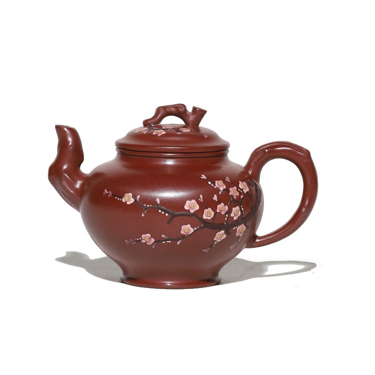 Ấm tử sa Nghi Hưng dáng Báo Xuân Đại Hồng Bào 245ml [ZD-H1541-N00H6]