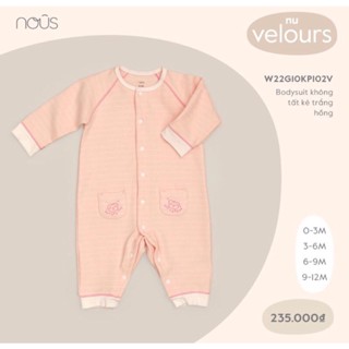 Nous Bodysuit không tất cho bé sơ sinh chất dày dặn đến 1 tuổi