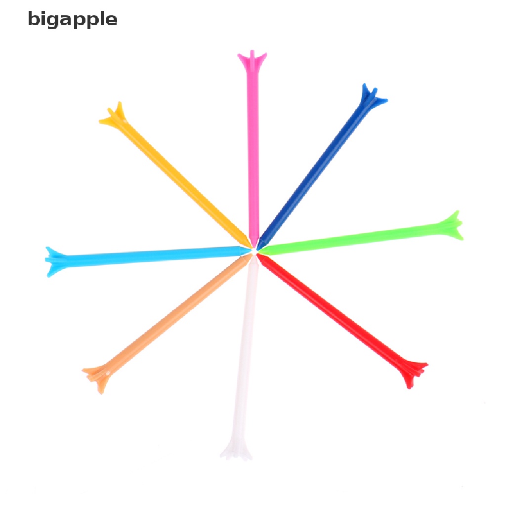 Set 100 Phụ Kiện Hỗn Hợp Chơi Golf 5 Prong 83mm Nhiều Màu Sắc Bắt Mắt Tiện Dụng