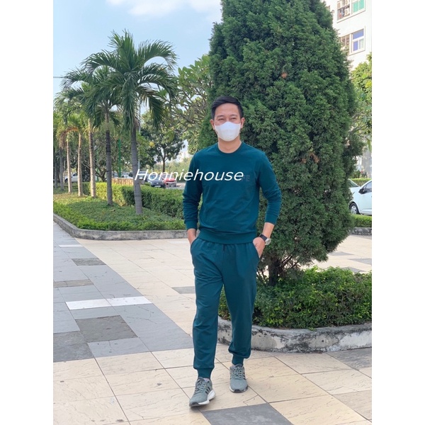 Bộ Nỉ Nam Thu Đông Nỉ Da Cá Cao Cấp💥Bộ Mặc Nhà Nam