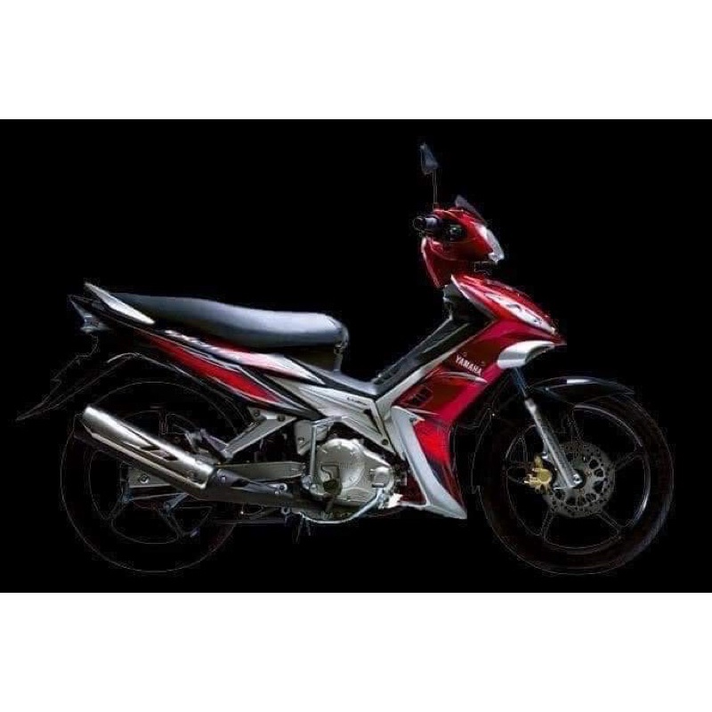 Dàn áo exciter 2005-2010 màu đỏ bạc đen yamaha chính hãng dành cho ae