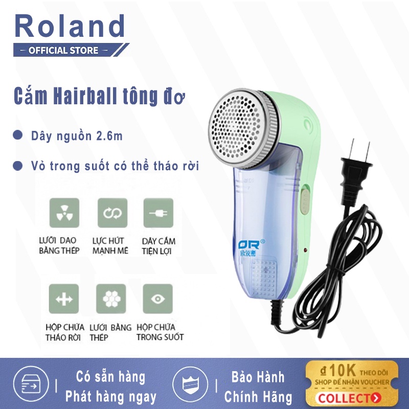 Máy cắt lông xù quần áo dùng cắm điện không lo sạc pin