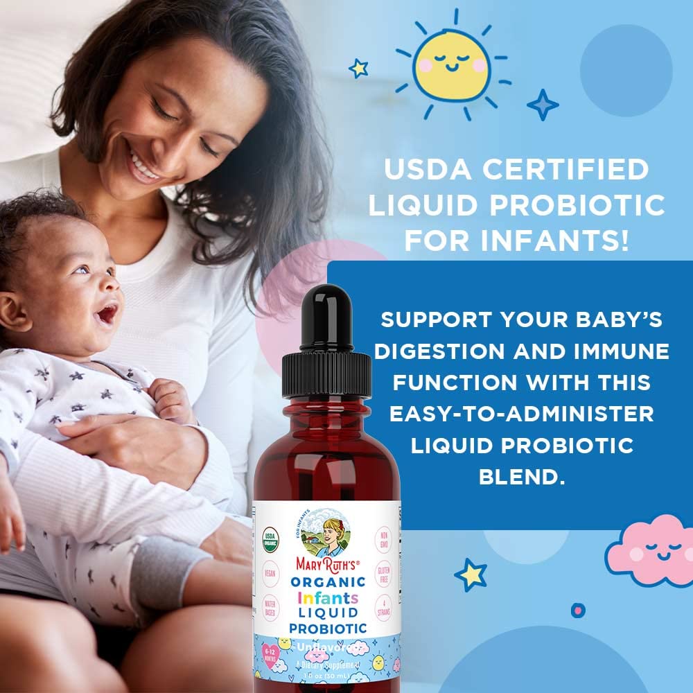 Men vi sinh MaryRuth's Organic Infants Probiotic