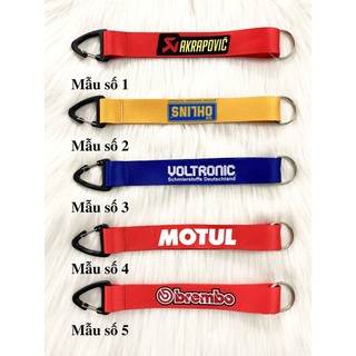 Móc khóa xe máy , dây móc khóa Mo tô , dây móc khóa Votronic , dây móc khóa Motul có móc tam giác, móc tròn