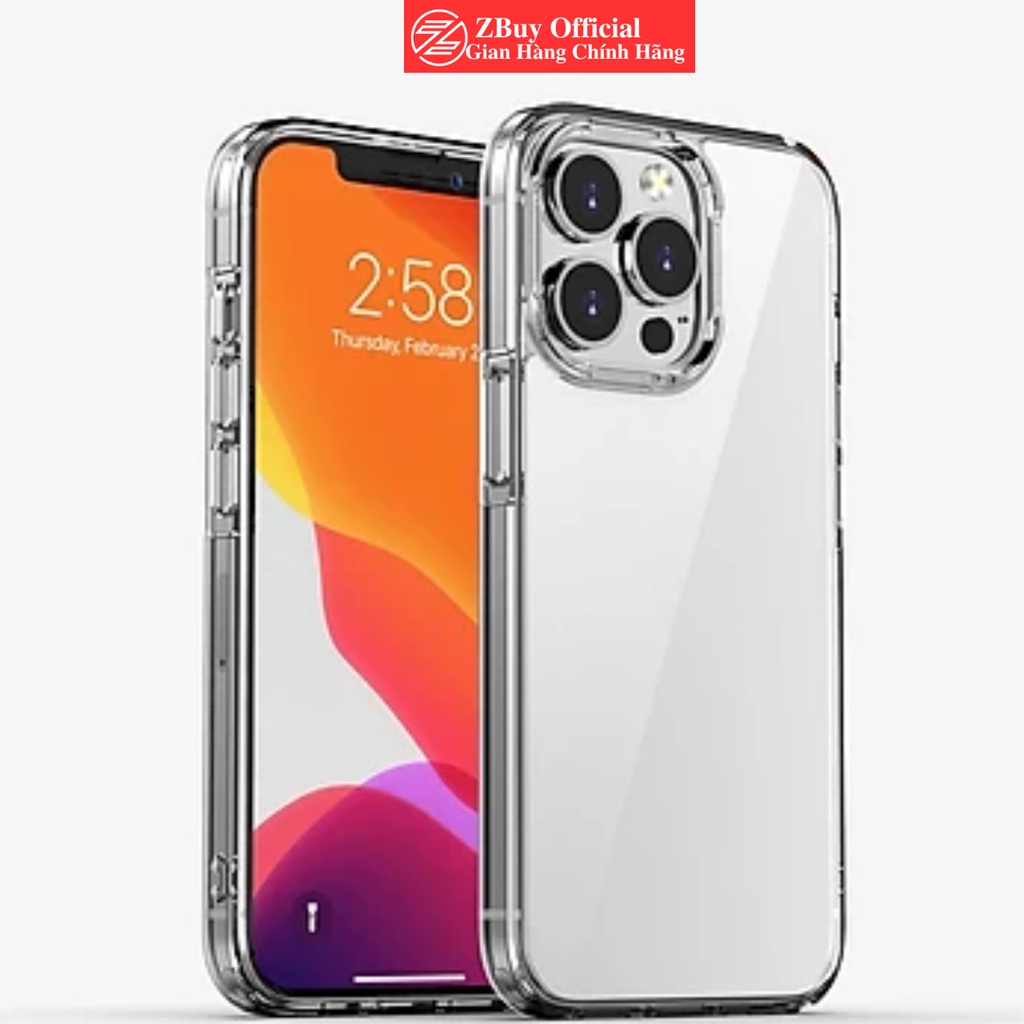 Ốp lưng Basefast trong suốt chống sốc dành cho IPhone 14 13 12 11 Pro Xs Max 7 8 Plus Xr