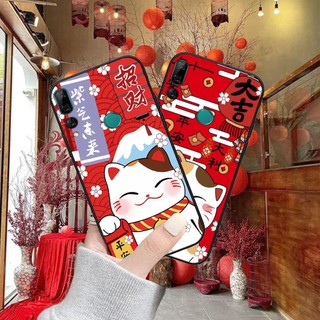 Ốp lưng Huawei Y9 2019 / Y9 Prime 2019 in hình Mèo Thần Tài may mắn mẫu mới Tết này
