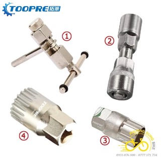 Bộ 4 món dụng cụ sửa chữa xe đạp toopre