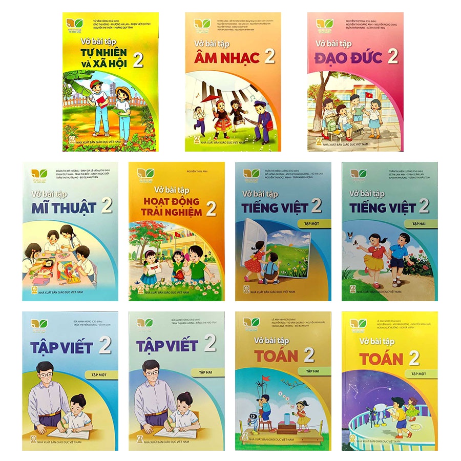 Sách - Vở bài tập Toán Lớp 2 Tập 2 - Kết nối