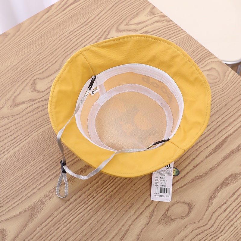 Mũ Tai Bèo Chống Nắng In Họa Tiết Gấu Hoạt Hình Dễ Thương Thời Trang Mùa Xuân Cho Bé Trai Và Gái