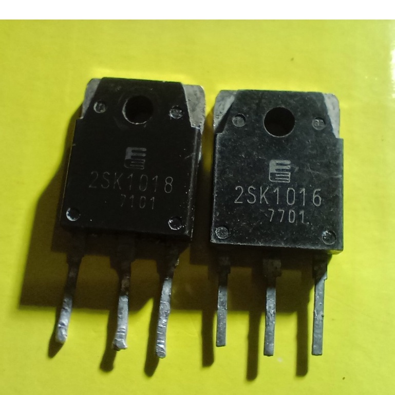 SÒ ÂM THANH 2SK1018 K1018, 2SK1016 TO-3P k1016 NPN 15A500V tháo máy