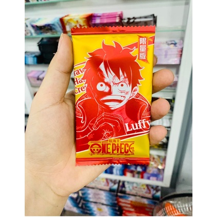 Pack đặc biệt 1 thẻ nhân phẩm Anime One Piece ngẫu nhiên chibi xinh xắn