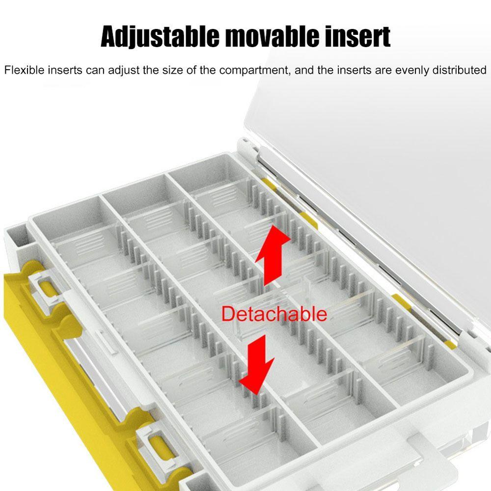 Hộp Đựng Mồi Câu Cá Hai Mặt DANILO Ốp