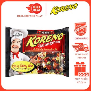 Mì Koreno Tương Đen Jjajangmen Gói 115G Chính Hãng