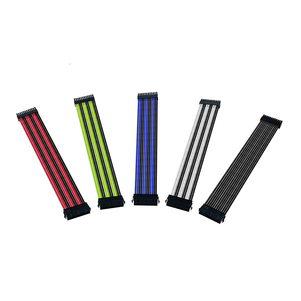 Dây nguồn bọc lưới nối dài Coolermaster SLEEVED EXTENSION CABLE KIT