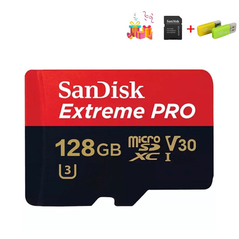 Sandisk Thẻ Nhớ micro sd Class 10 u3 a2 max.170mb / s 4k 512gb 256gb 128gb 64gb 32gb