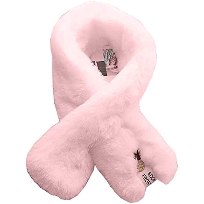 Khăn Choàng Cổ Vải Lông Dày Thân Thiện Với Da Thời Trang Thu Đông Cho Nữ JP5