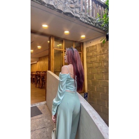 Áo xanh mint SORI Top - ELVES