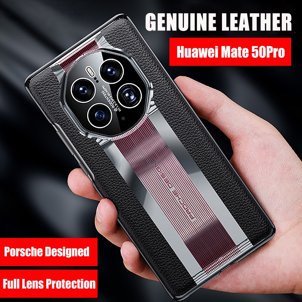 Ốp Điện Thoại Da Cá Sấu Cứng Cho Huawei Mate 50 Pro