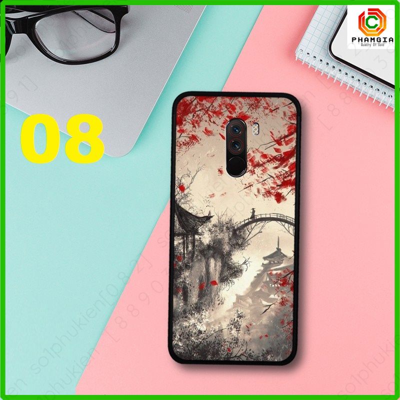 Ốp lưng Xiaomi Pocophone F1 dẻo hoàn toàn, in hình dễ thương mẫu mới đẹp
