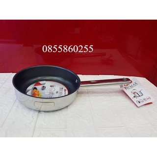 Chảo Inox Elmich 2 lớp cao cấp đáy liền Trimax XS EL 3753 size 26cm
