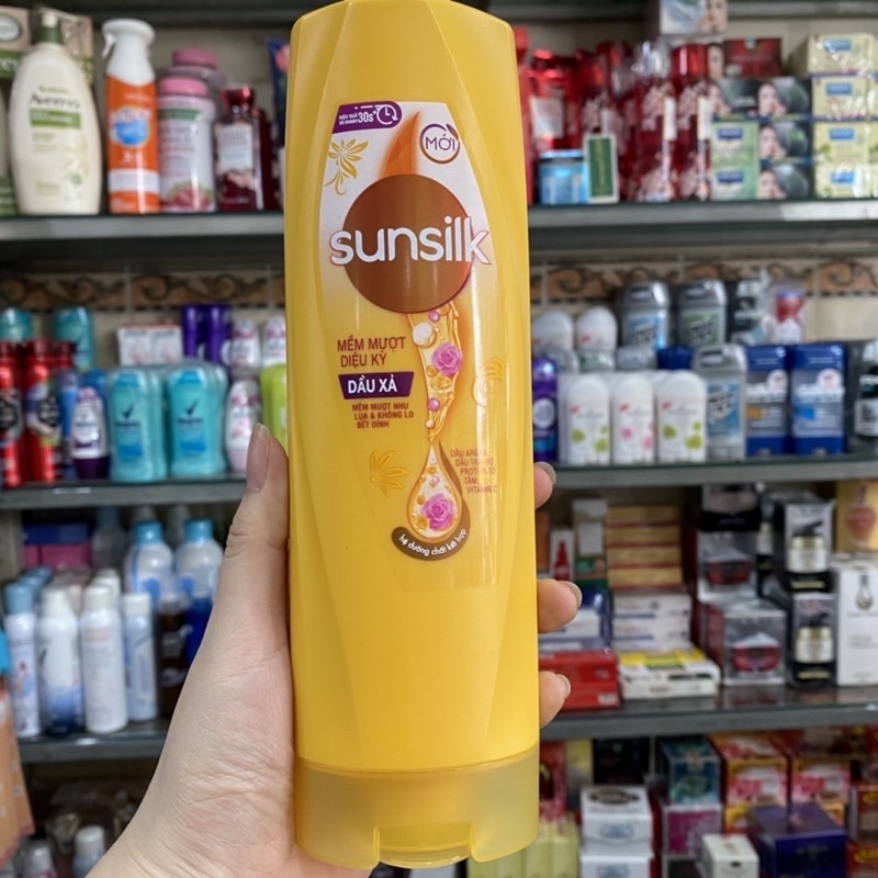 Dầu xả sunsilk 320g óng mượt rạng ngời đủ màu