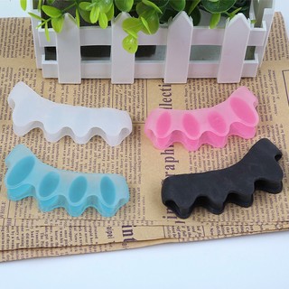 2pcs Silicone Bunion Corrector Toe Protector Straightener Spreader Separator FATE1
