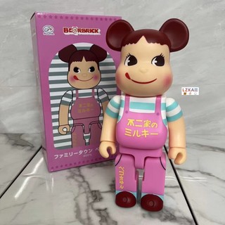Mô hình nhân vật bearbrick x fujiya peko 400% 28cm