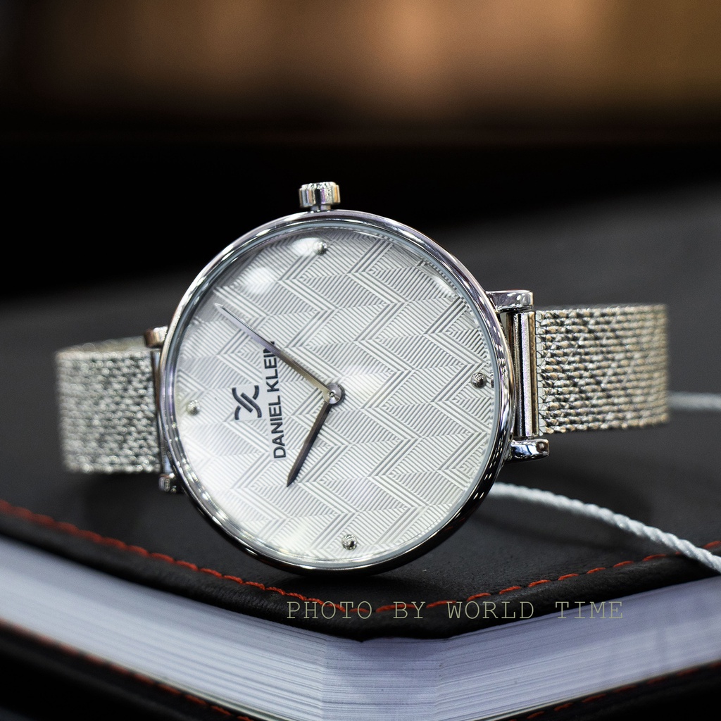 Đồng hồ nữ, đông hồ dây kim loại Daniel Klein DK.1.12256 full box, bảo hành 3 năm, chống nước, chống xước