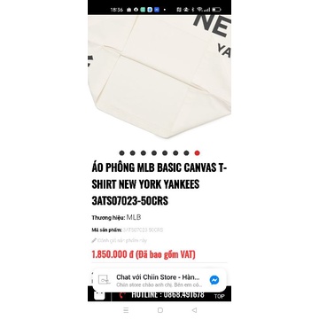 Áo thun MLB VNXK