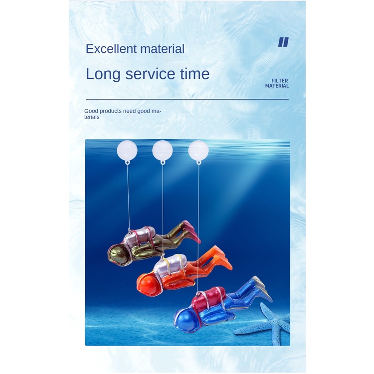 Tượng Thủy Tinh Mô Phỏng Sáng Tạo Trang Trí Bể Cá