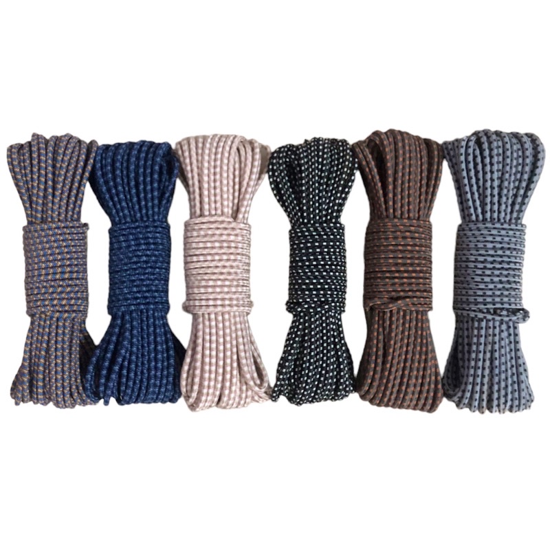20 mét - Dây Dù thun tròn 3mm có giãn 100% đẹp, chắc chắn & ko biến dạng dùng trong thời trang, balo, cố định đồ vật