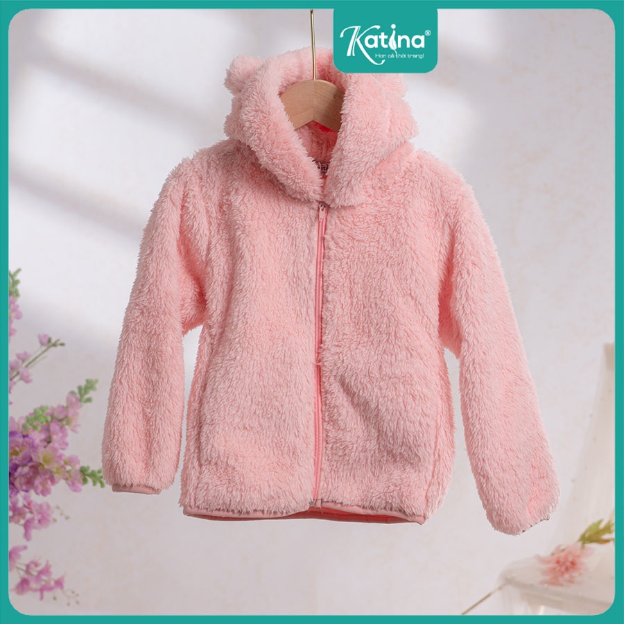 Áo Khoác lông cừu KATINA cho bé trai & bé gái | Có mũ & không mũ cute
