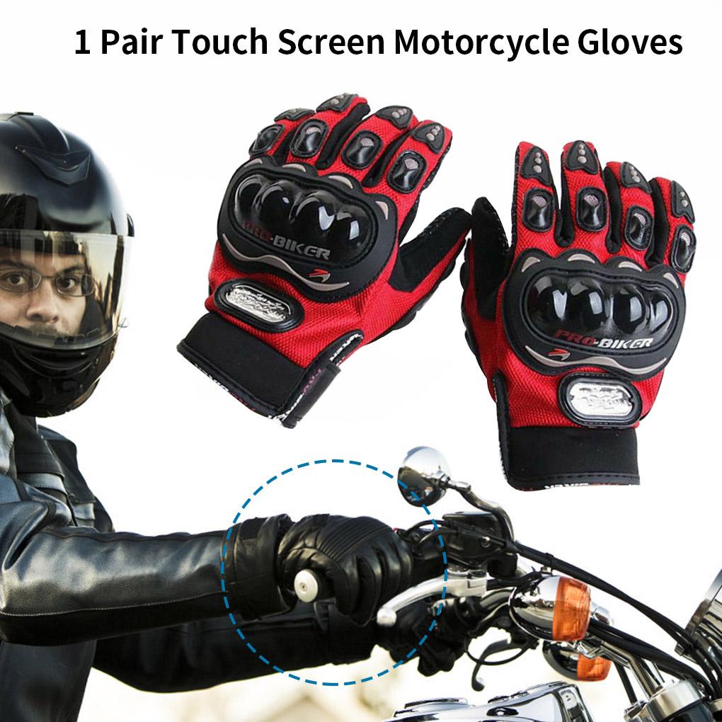 1 Đôi Găng Tay Lái Xe Máy Chống Trượt Chống Nước Toàn Diện Màn Hình Cảm Ứng